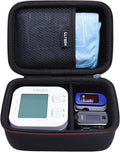 LTGEM Case Compatible with iHealth Track Smart Upper Arm Blood Pressure Monitor, Black