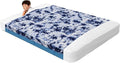 Deep Pressure Sensory Bed Sheet – Queen Sensory Compression Sheet Breathable Sleep Pod Blanket for Better Sleep Support – Calming Compression Blankets for Kids and Adults Blue Petal