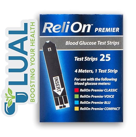 Premier BLU Glucose Monitor Kit with Bluetooth. Complete Diabetes Care Bundle with Test Strips, Lancets & Lancing Device & Lual's 45 Diabetes Decoded