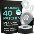 Adhesive Patches for Dexcom G7 & Stelo CGM that Stay for 10-15 Days - Sweatproof & Waterproof Over Patches - Overpatches for Continuous Glucose Monitor Sensor Protection, Transparent 40pc