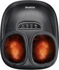RENPHO Full Foot Massager with Heat [2026 New Upgraded], 3 Levels Air Compression & Deep Kneading, Shiatsu Foot Massage for Plantar Fasciitis & Neuropathy, Birthday Gifts for Women Men Size up to 13