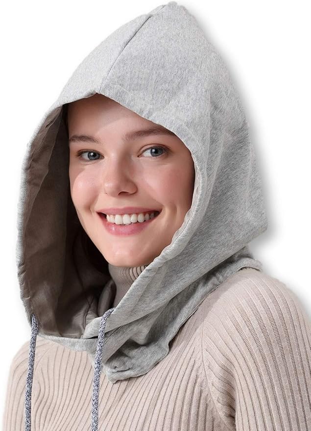 Radia Smart® EMF Protection Hood, Faraday Hat, 5G Blocking, RF Shielding, WiFi Shield, Brain Coat, Grey