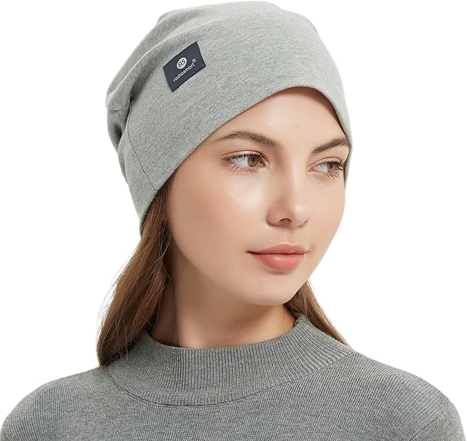 Radia Smart EMF Protection Slouch Beanie, 5G, RF Shielding, WiFi Protection, Brain Coat