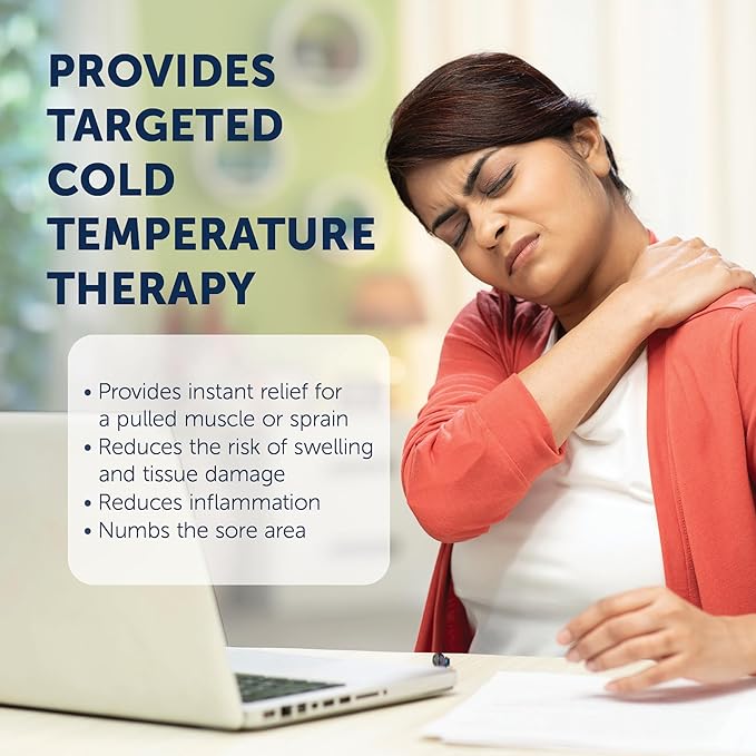 HALYARD Instant Cold Pack Disposable Cold Compress Ice Packs for Swelling Injuries Toothaches Sprains Strains 6 x 9 Inches, 24 Packs Per Case - 51779