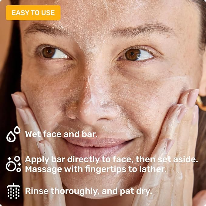 Ethique Purifying - Solid Face Cleanser for Oily Skin -Vegan, Zero-Waste, Plastic-Free, Cruelty-Free, 3.9 oz (Pack of 1: 2 Bars)
