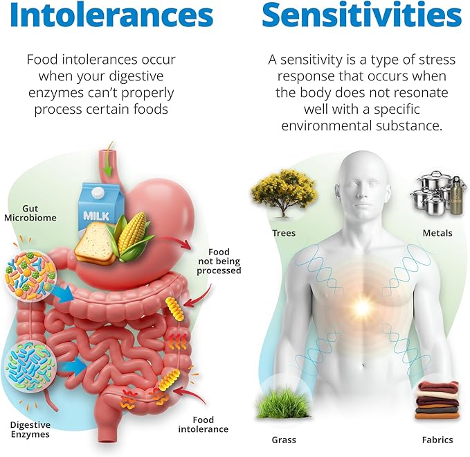 5Strands Food Intolerance, Environmental & Heavy Metal Sensitivity, and Nutritional Imbalance Test for Adults & Kids, 1119 Items Tested, Gut Health Test, Hair Analysis, Results in 4 Days