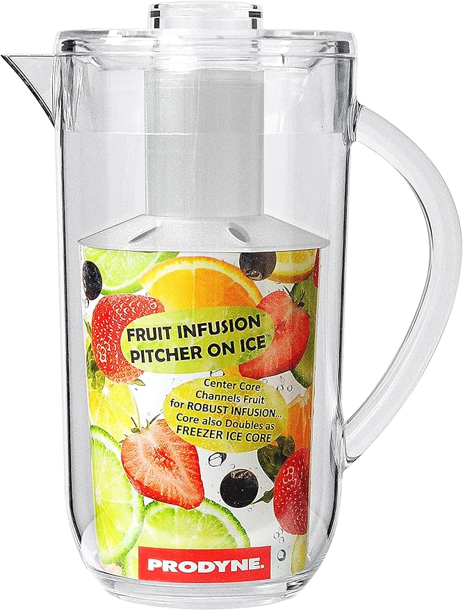 Prodyne Fruit Infusion Pitcher, On Ice Clear