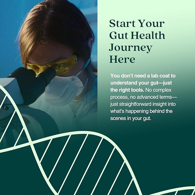 KiHealth – Gut Health Basics Test – at-Home Stool Test for Digestion, Inflammation, and Microbiome Balance – at-Home Kit