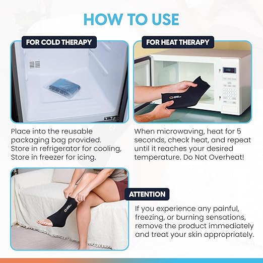 CopperFreeze™ Ankle Sleeve by Copper Compression – Hot & Cold Therapy Support for Ankle Pain, Swelling, Sprains, Plantar Fasciitis, and Injury Recovery – 360° Copper Infused Relief for Foot & Heel – One Size
