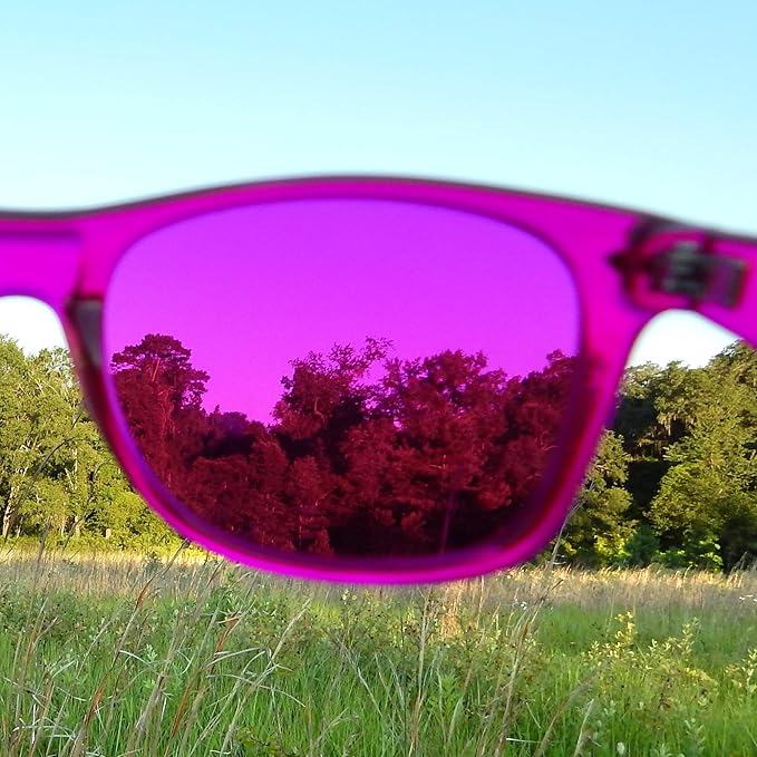 Magenta Color Therapy Glasses for Chakra Healing, Chromotherapy, and Mood