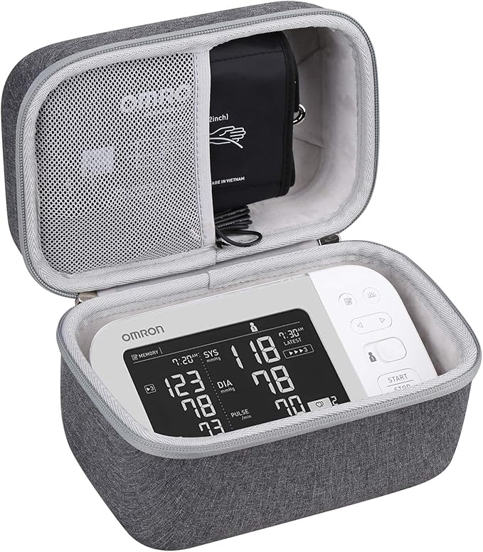 Aproca Case Compatible with OMRON Platinum Gold Blood Pressure Monitor, Portable Storage Bag for Accessories (Case Only)