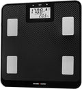 Health o meter Digital Body Composition Scale – BMI, Body Fat & Water Mass Measurement, Multi-User Tracking, 450 lb Capacity, Step-On Carbon Fiber Platform, Backlit Display, 3 AAA Batteries Included