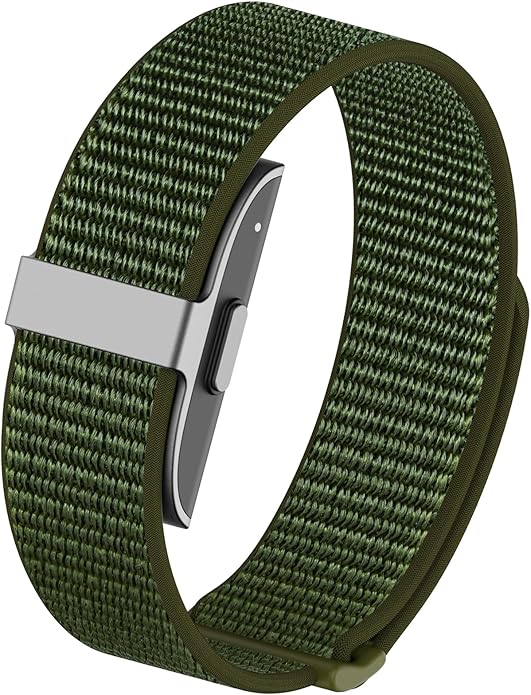 Nylon Loop Sport Replacement Strap Compatible with Hume Band,Adjustable Soft Bands for Women Men,Breathable Wristband for Fitness Tracker