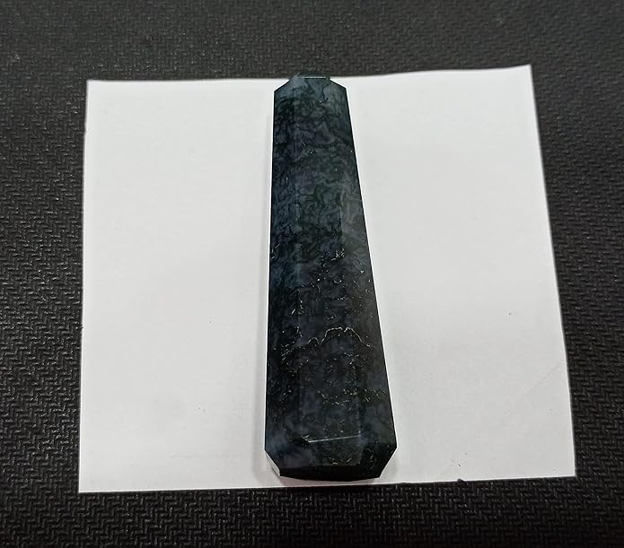 WholesaleGemShop 3 Inch Gemstones Obelisk Tower Jumbo Facet Aura Rock Crystal Natural Polished Earth Wand Spirit