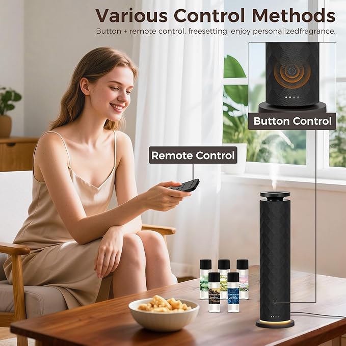 Scent Diffuser Hotel Collection - Cold Air Diffusers for Home, Quiet Operation, Suitable for Living Rooms, Offices, and Hotels