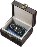 Car Key Signal Blocker Box Compatible with Faraday Box for Car Keys,Carbon Fiber,Small