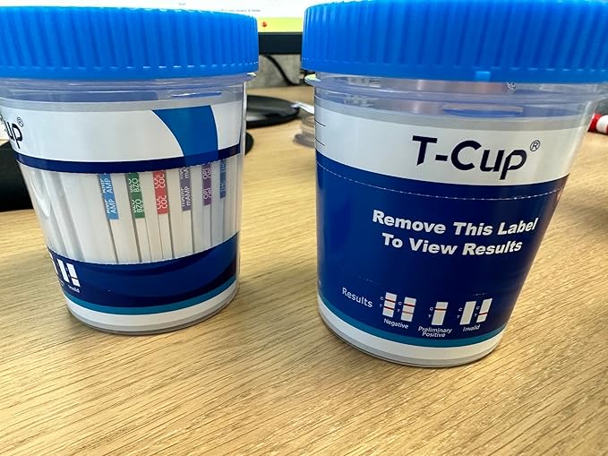 Prime Screen Multi Drug Urine Test Cup -6 Panel-Testing THC Marijuana(THC 50), BZO, COC, mAMP, OPI, OXY, C-CUP-CDOA-564[100 Pack]