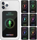Protection Stickers for Cell Phones/Laptops/Tablets/All Devices, Large Area Protection, [Trimmable], [Reusable], Suitable for Anyone, 4.2 x 2.4 x 0.015 inches - (6 Pcs)