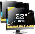 ZYY 2 PACK Computer Monitor Privacy Screen 22 Inch for 16:10 Aspect Ratio Desktop, Removable Monitor Anti Glare & Privacy Filters, Anti Spy Shield, UV Screen Protector, Anti Scratch Film