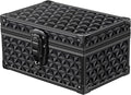 Faraday Signal Blocking Box for Car Key Fob, Keyless Entry Car Key Fob Protector Shielding Cage (3D Black)