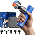 BOB AND BRAD A7 Pro Massage Gun with Heat & Cold Therapy for Back Pain & Recovery - 11mm Deep Tissue, Portable Quiet Handheld Gun, FSA-HSA Eligible with Case