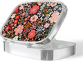 Pill Box-2 Compartment Small Pill Case Portable for Pocket & Purse Single Pill Carrier Pill Container to Hold Vitamins Medication Fish Oil and Supplements BPA-Free