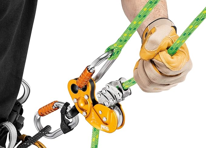 Petzl, Rope Flow 11,6 Mm Green 45 M, Flexible and Lightweight Low Stretch kernmantel Rope, with one Splice, for Tree Care