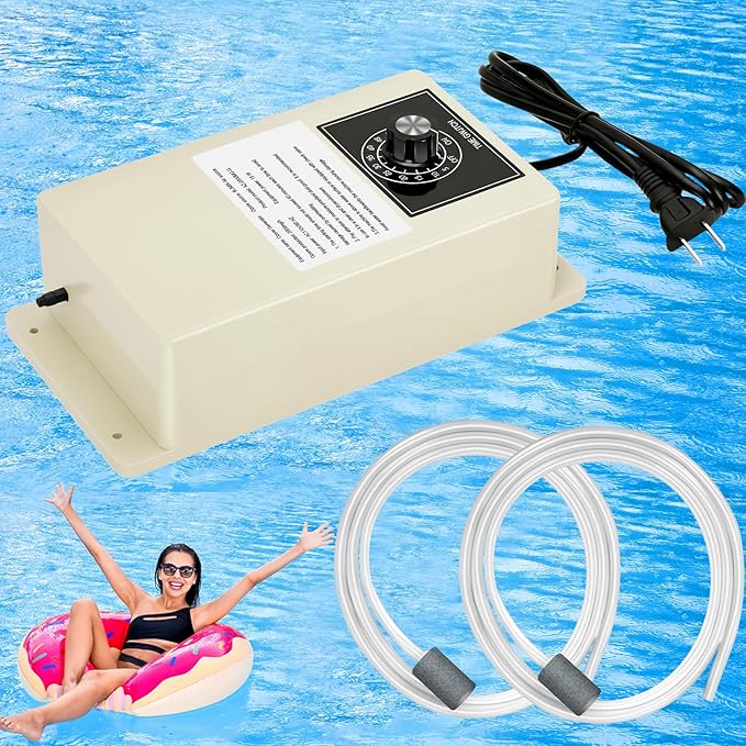 2000mg/h Ozone Generator Cold Plunge with Timer, Ozone Generator Water Keep Cold Plunge, Ice Bath, Spa, Hot Tub, Pool Clean and Fresh for Long Time