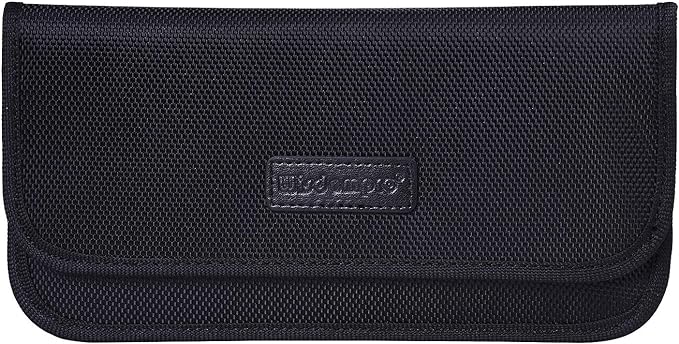 Wisdompro Faraday Bag, RFID Signal Blocking Bag Shielding Pouch Wallet Case for Cell Phone Privacy Protection and Car Key FOB