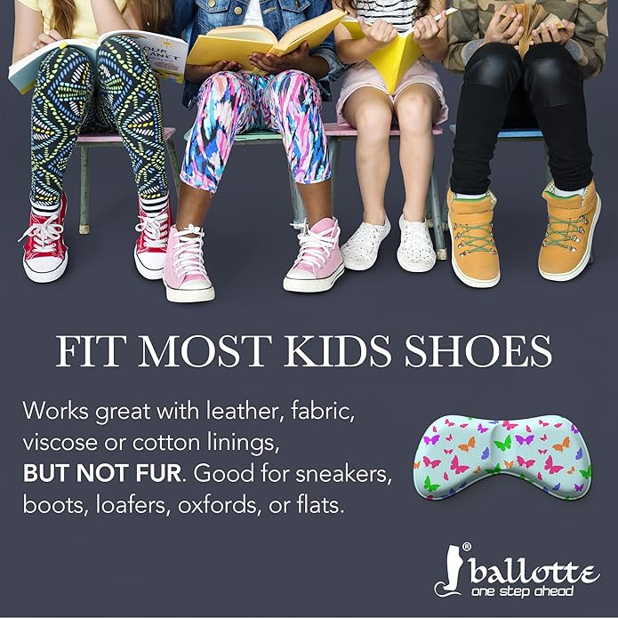 Ballotte Premium Silicone Heel Protectors for Shoes, Gel Heel Cups & Cushion Inserts for Women & Men, Cushioned Sole Cups for Plantar Fasciitis for Cracked Footbed Relief & Blister Prevention