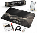 Grounding Mat for Feet – Indoor Conductive Earthing Mat for Desk, Floor or Bed – Non-Electric Passive Grounding Pad with Outlet & Tester.