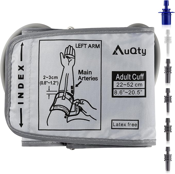 9"-21" Extra Large Blood Pressure Cuff (22-52cm) Compatible with Other Brands Wide-Range Extra Large Replacement Cuff (BP Cuff Included Only)