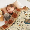 CuteKing Weighted Blanket - Weighted Blanket with Premium Glass Beads - Breathable Heavy Blanket for Comfortable Rest - Thick Blanket All Season(10lbs, 50"x60", Camping)