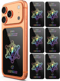 Cell Phone Protection Neutralizers Stickers for Smart Phones/Tablets/Laptops/Computer/WiFi/Priner/TV Electronic Devices Blocker 6 Pcs Black