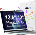 Magnetic Anti Blue Light Screen Protector for MacBook Air 13.6/13 Inch (2022-2026, M2, M3, M4, M5), Removable Glare Filter for 13.6" Mac Laptop Computer