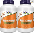 NOW Supplements, Glucomannan (Amorphophallus konjac)575 mg, 180 Count Capsules (Pack of 2)