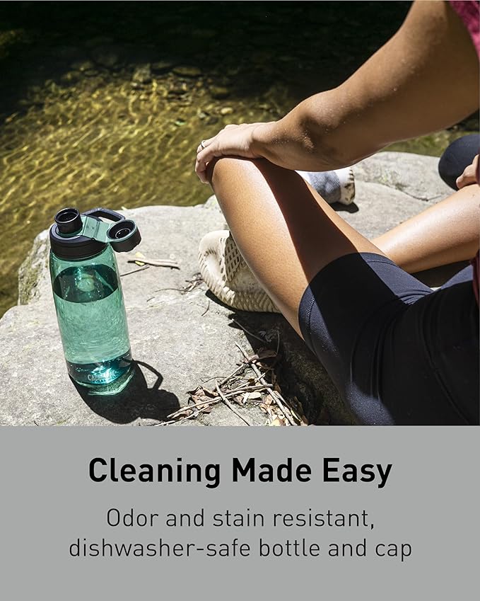 CamelBak Chute Mag BPA Free Water Bottle with Tritan Renew - Magnetic Cap Stows While Drinking