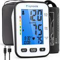 Upper Arm Blood Pressure Monitor for Home Use, Automatic Digital Blood Pressure Machine, Talking BP Monitor with English & Spanish Voice, Large Cuff 8.6”–16.5”, Backlit Display, 2-User Memory