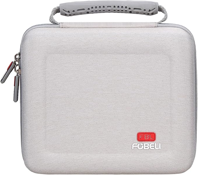 FBLFOBELI Hard Case for OMRON Bronze BP5150/for OMRON Silver BP5255 Blood Pressure Monitor with Upper Arm Cuff, Mesh Pocket for Other Small Accessories