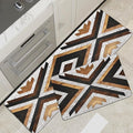 Boho Aztec Kitchen Rugs Mats Set of 2 Anti Fatigue Cushioned Long Kitchen Mats for Floor Rustic Western Kitchen Rugs Farmhouse Style Non Slip Waterproof Comfort Standing Mat for Sink Laundry