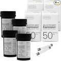 ARKRAY GLUCOCARD Expression Blood Glucose Test Strips - No Coding, 0.8 Microliter & Fast 6-Second Results - Compatible with GLUCOCARD Expression Blood Glucose Meter - 200 Count (4 Packs of 50)