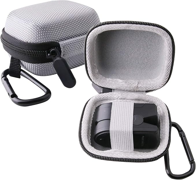 WERJIA Hard Storage Case for Fingertip Pulse Oximeter Blood Oxygen Fingertip Oximeter Case (Grey)