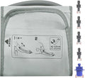 Extra Large Blood Pressure Cuff :17-21"(42cm-52cm) XL Blood Pressure Cuff for Big Arm, Widely Applicable to Automatic Upper Arm BP Monitor, Adjustable, Adult Cuff Only - 6 Connectors (Extra Large)