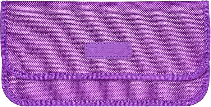 Wisdompro Faraday Bag, RFID Signal Blocking Bag Shielding Pouch Wallet Case for Cell Phone Privacy Protection and Car Key FOB