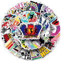 50pcs Dancing Stickers,Waterproof Vinyl Stickers with Breakdance, Street Dance & Ballet Elements, Suitable for Kids & Adults, Decor for Laptop, Phone
