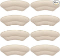 Premium Heel Pads Inserts Grips, Back of Heel Protectors Cushions Liner Prevent Too Big Shoe From Slipping, Blisters, Filler for Loose Fit for Men Women (Beige)