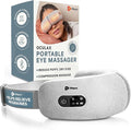 LifePro Portable Eye Massager with Heat and Vibration - Oculax 4 Soothing Modes for Compression Massage to Help Reduce Puffy and Dry Eyes-Rechargeable Heated Migraine Mask with Bluetooth Music
