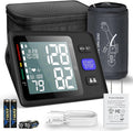 Blood Pressure Monitor Upper Arm with Large Cuff 9"-17", Automatic Digital Blood Pressure Cuffs for Home Use, Large LCD with Backlit, BP Machine with 2-User Mode