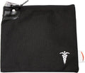 Medication Organizer Key Lock Bag, Travel Pill Organizer Medication Lock Bag with 2 Keys, Heavy Duty Lock System Medicine Lock, Pill Pouch, 8 x 10 inch (Black)