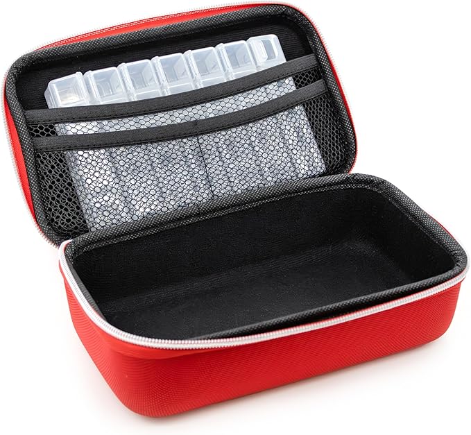 e-Pill MedReady Case – Weekly Pill Organizer with 5 Daily Compartments for Medications & Vitamins